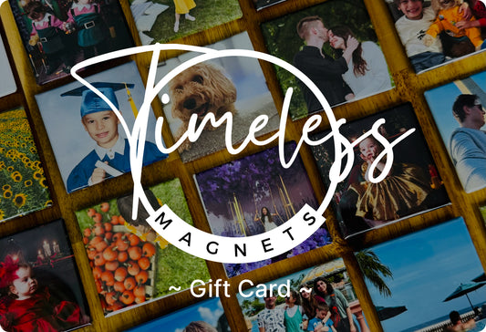 Custom Photo Magnets Gift Card